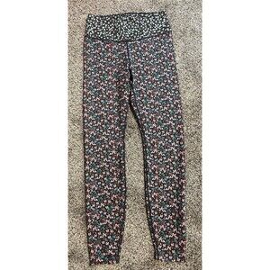 Nike One Dri-Fit Women’s Size S Femme Floral Black Multi Print Leggings